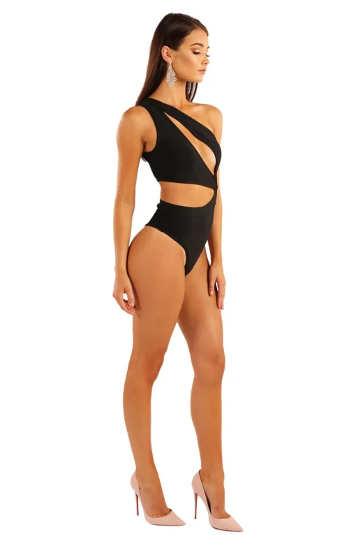 Adriana Bodysuit - Black (L - Clearance Sale)