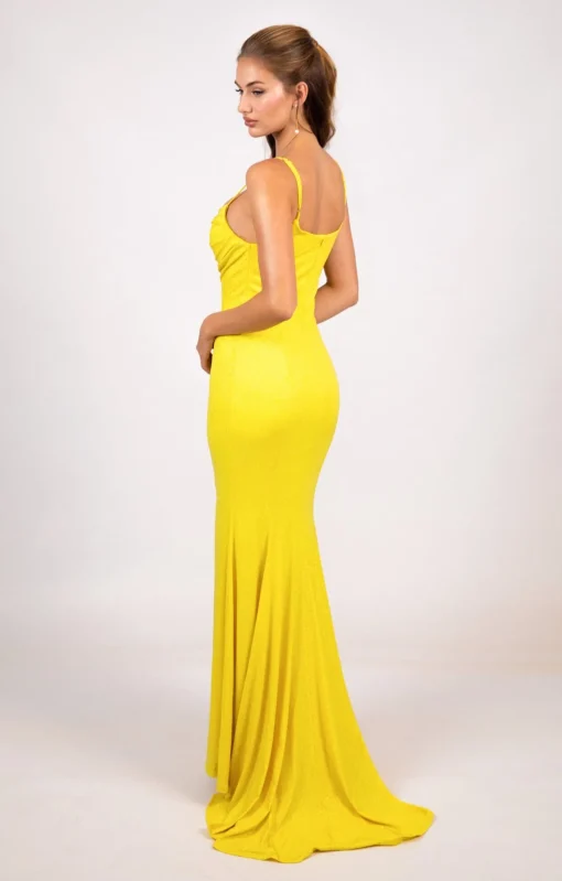 Angela Gown - Shimmer Yellow
