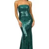 Angelisa Gown - Emerald (XS - Clearance Sale)