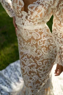 Athena Long Sleeve Gown