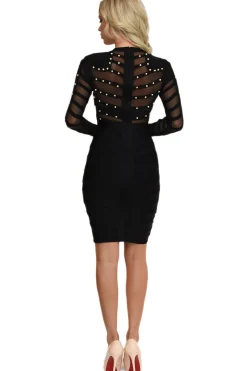 Carmen Dress in Black