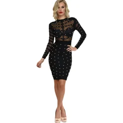 Carmen Dress in Black