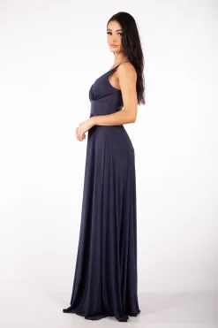 CATALINA A-Line Maxi Dress - Navy