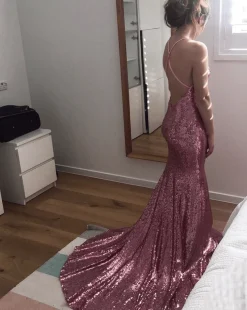 Estelle Gown - Pink Orchid (XL - Clearance Sale)