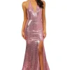 Estellina Gown - Pink Orchid (M & XL - Clearance Sale)