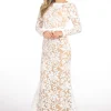Frances Long Sleeve Gown
