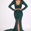 Georgina Gown - Emerald (XS - Clearance Sale)