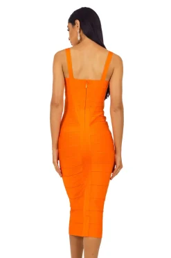 Hannah Dress - Orange