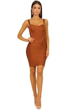 Holly Dress - Brown