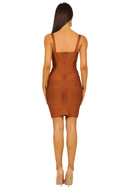 Holly Dress - Brown