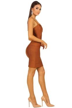 Holly Dress - Brown