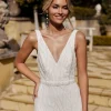 KALANI Embellished Gown - Ivory