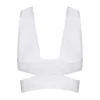 Milan Crop Top - White