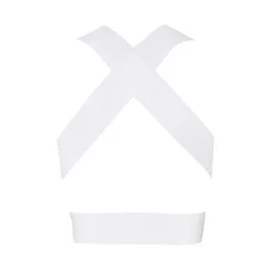Milan Crop Top - White