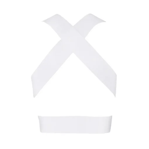 Milan Crop Top - White