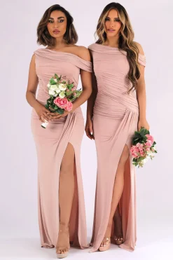NADINE Maxi Dress - Dusty Pink