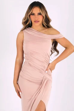 NADINE Maxi Dress - Dusty Pink