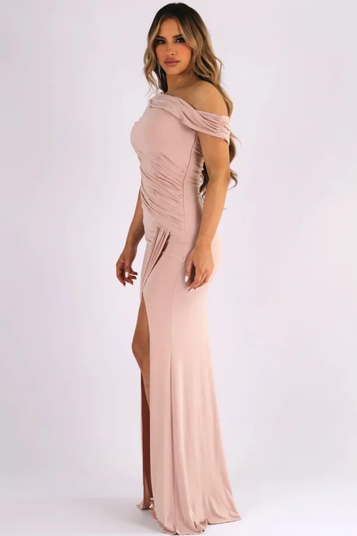 NADINE Maxi Dress - Dusty Pink