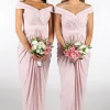 Olivia Bridesmaids Dress - Dusty Pink (XS - Clearance Sale)