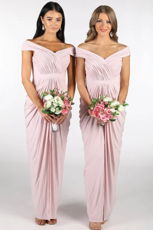 Olivia Bridesmaids Dress - Dusty Pink (XS - Clearance Sale)