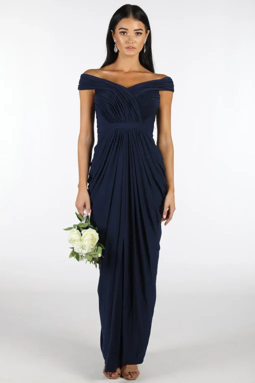 Olivia Bridesmaids Dress - Navy