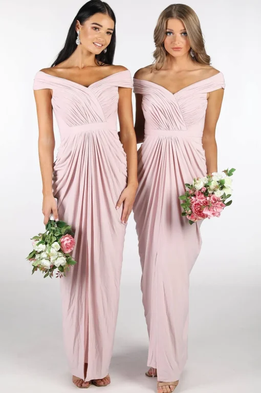 Olivia Bridesmaids Dress - Dusty Pink (XS - Clearance Sale)