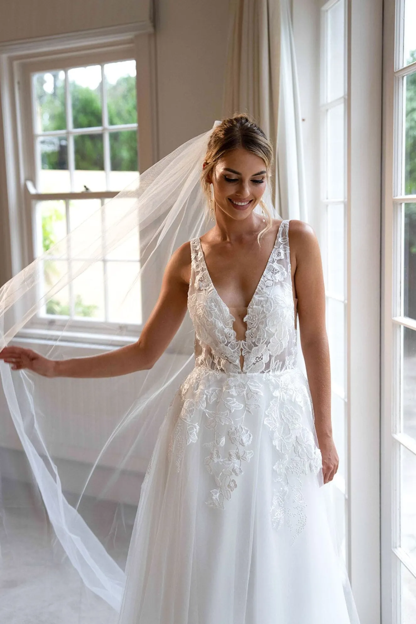 ROSALIE Gown in Ivory