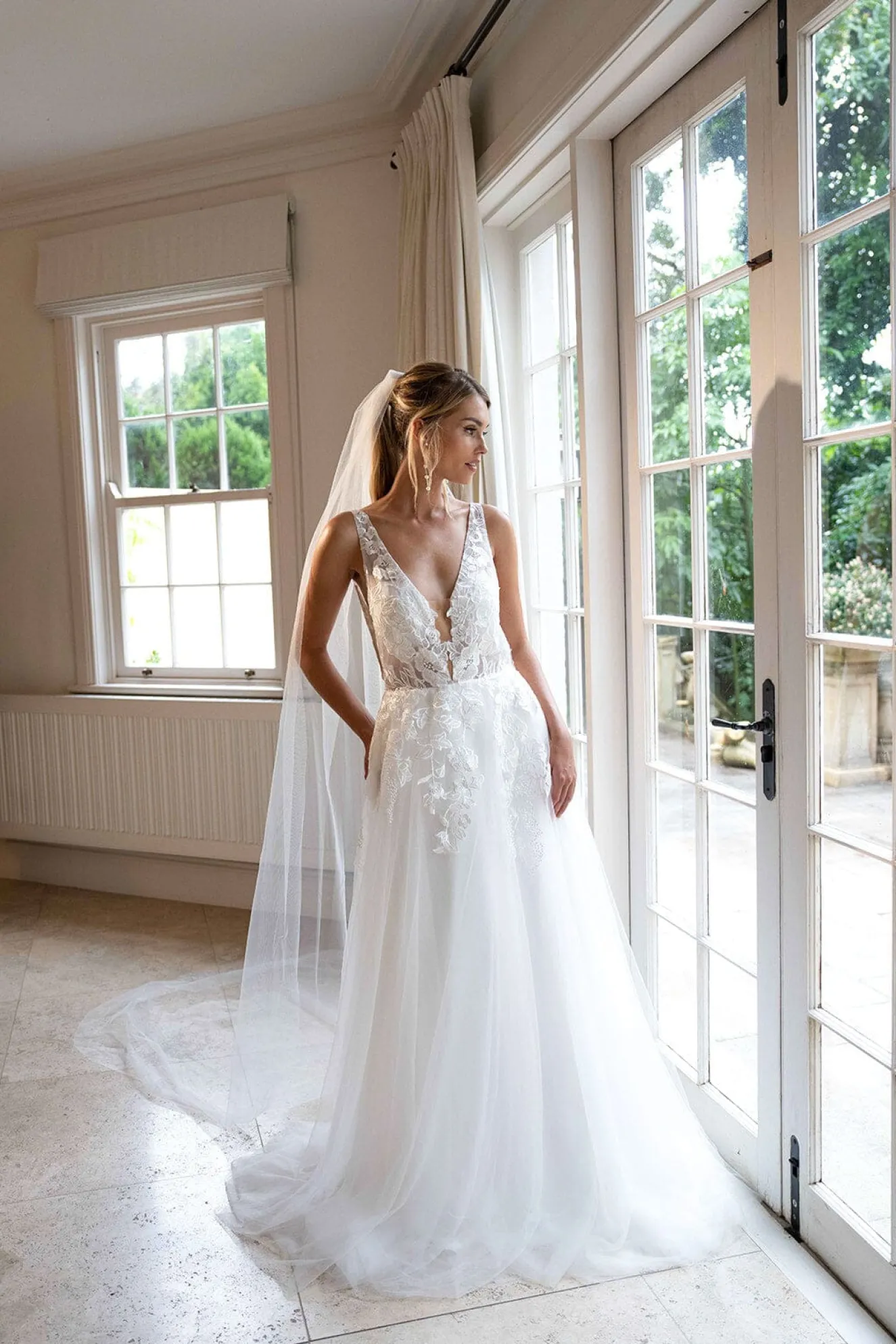 ROSALIE Gown in Ivory