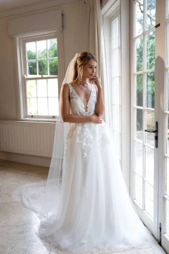 ROSALIE Gown in Ivory