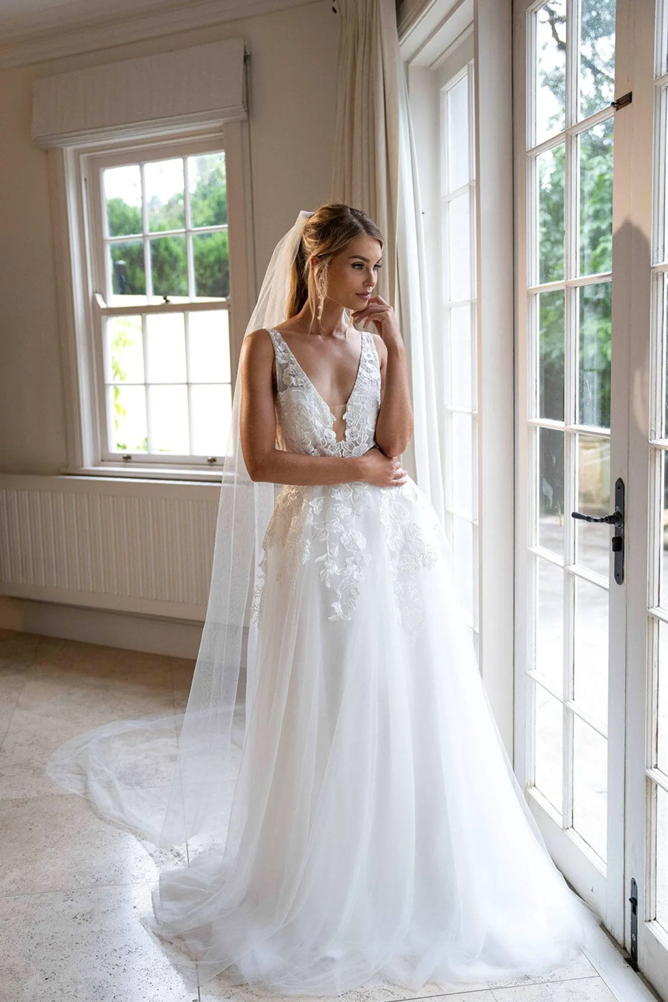 ROSALIE Gown in Ivory