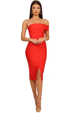 Sabrina Dress in Red (XS - Clearance Sale)
