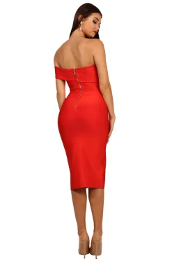 Sabrina Dress in Red (XS - Clearance Sale)