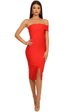 Sabrina Dress in Red (XS - Clearance Sale)