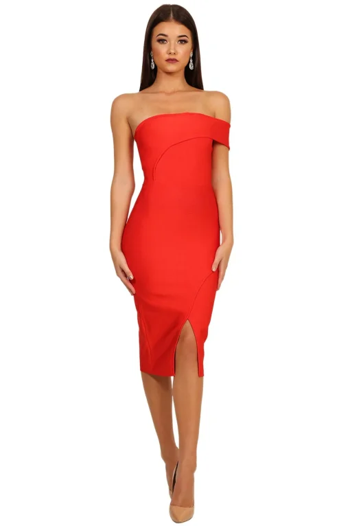 Sabrina Dress in Red (XS - Clearance Sale)