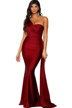 Style PS6321 in Deep Red by Portia & Scarlett (XXL & 3XL - Last Pieces)