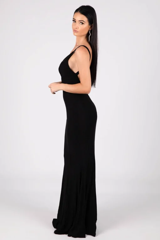 Thalia Gown - Shimmer Black