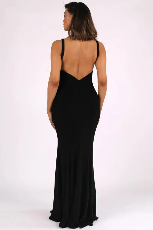 Thalia Gown - Shimmer Black