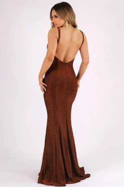 Thalia Gown - Shimmer Copper