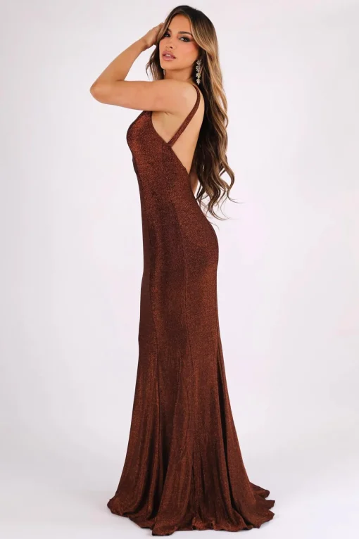 Thalia Gown - Shimmer Copper